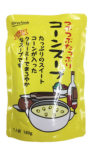 つぶつぶコーンスープ写真